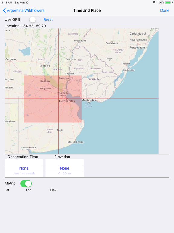 App screenshot