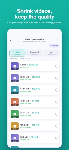 Vacio: Photo Cleaner screenshot