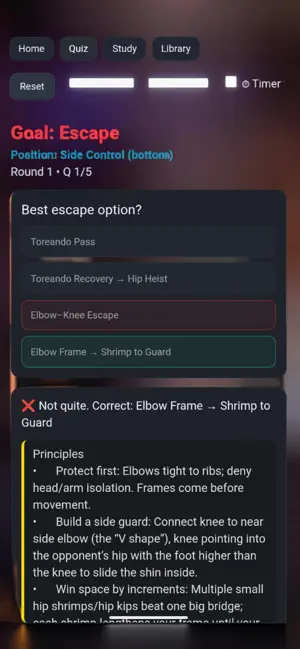 BJJ Ground Chess screenshot 2