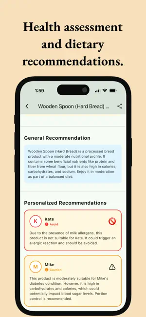 Tomoto -health Food Assistant screenshot 3