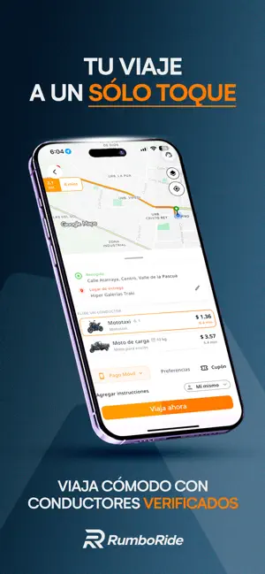 RumboRide: Taxi y Envíos screenshot 1