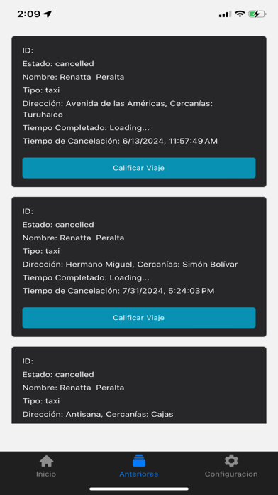 App Express Conductor Screenshot