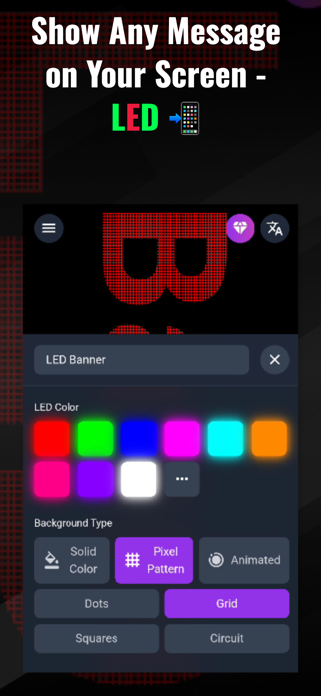LED Banner & Scroller Screenshot 2 of 4