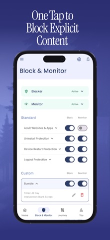 LeadMeNot: Screen Time Control Screenshot 2 of 7