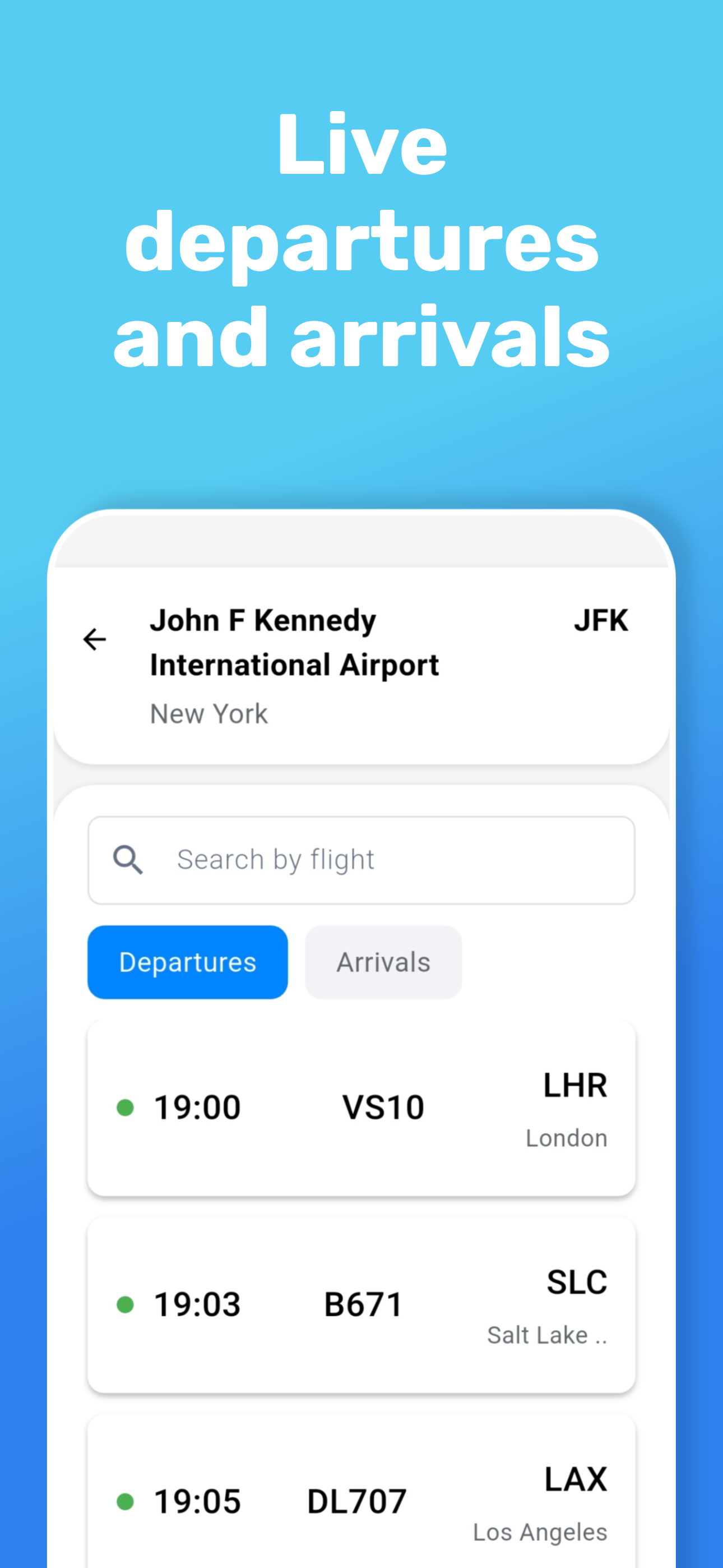 FLIGHTS - Flight Schedules