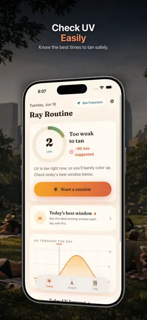 Ray Routine: Sun Tanning screenshot 1