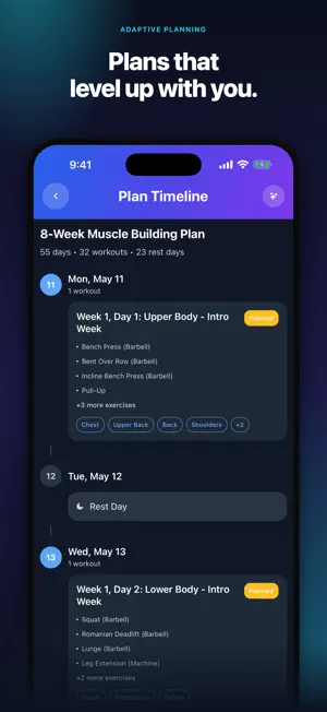 OneFit AI: Workout & Macros screenshot 4