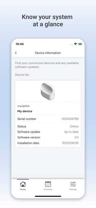 myUplink Screenshot 3 of 9