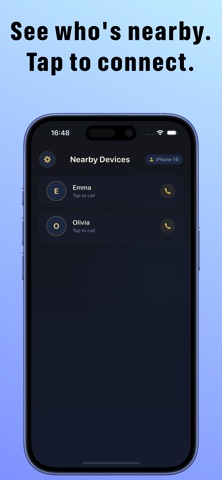 BluTalk - P2P Direct Call Screenshot 3 of 4