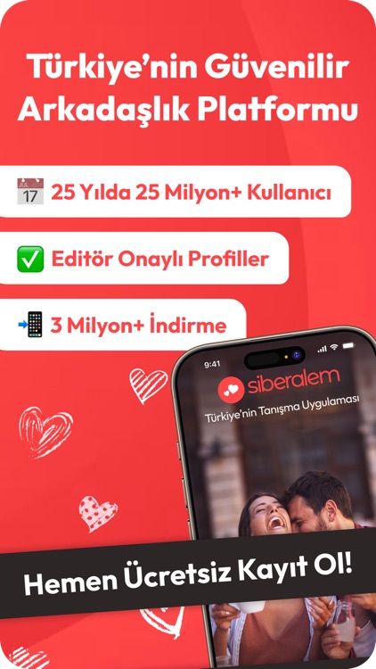 Siberalem: Flört, Sohbet, Date screenshot-0