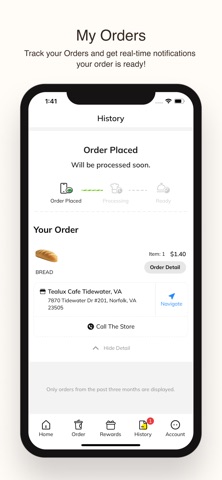 Tealux - Cafe screenshot