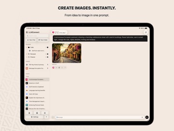 LLMConnect: AI Chat Client iPad screenshot