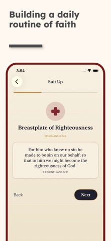 Armor Of God: Bible & Prayer iPhone screenshot