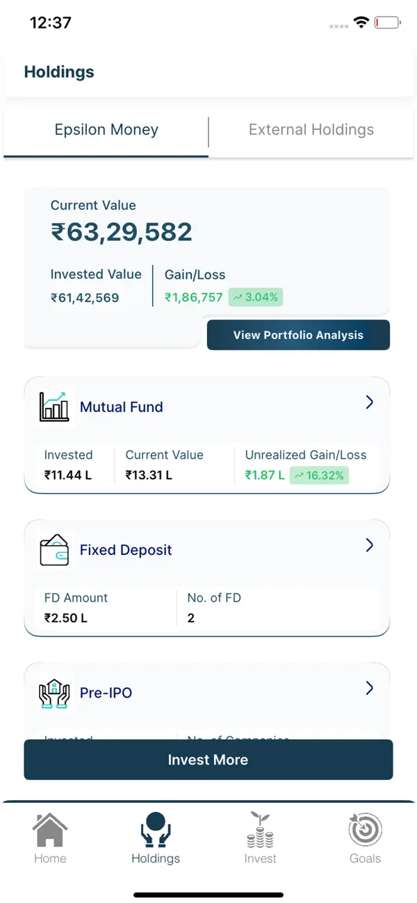 Screenshot #3 pour Epsilon Money