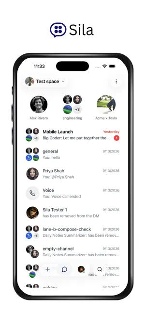 Sila Messenger screenshot 1
