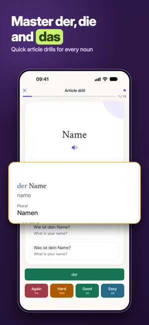Wortino: Learn German Words screenshot 2
