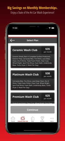 Four Seasons Car Washes screenshot