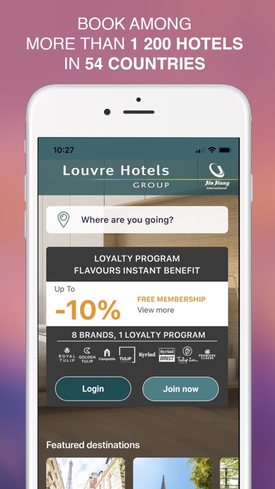 Louvre Hotels Group – Travel Screenshot