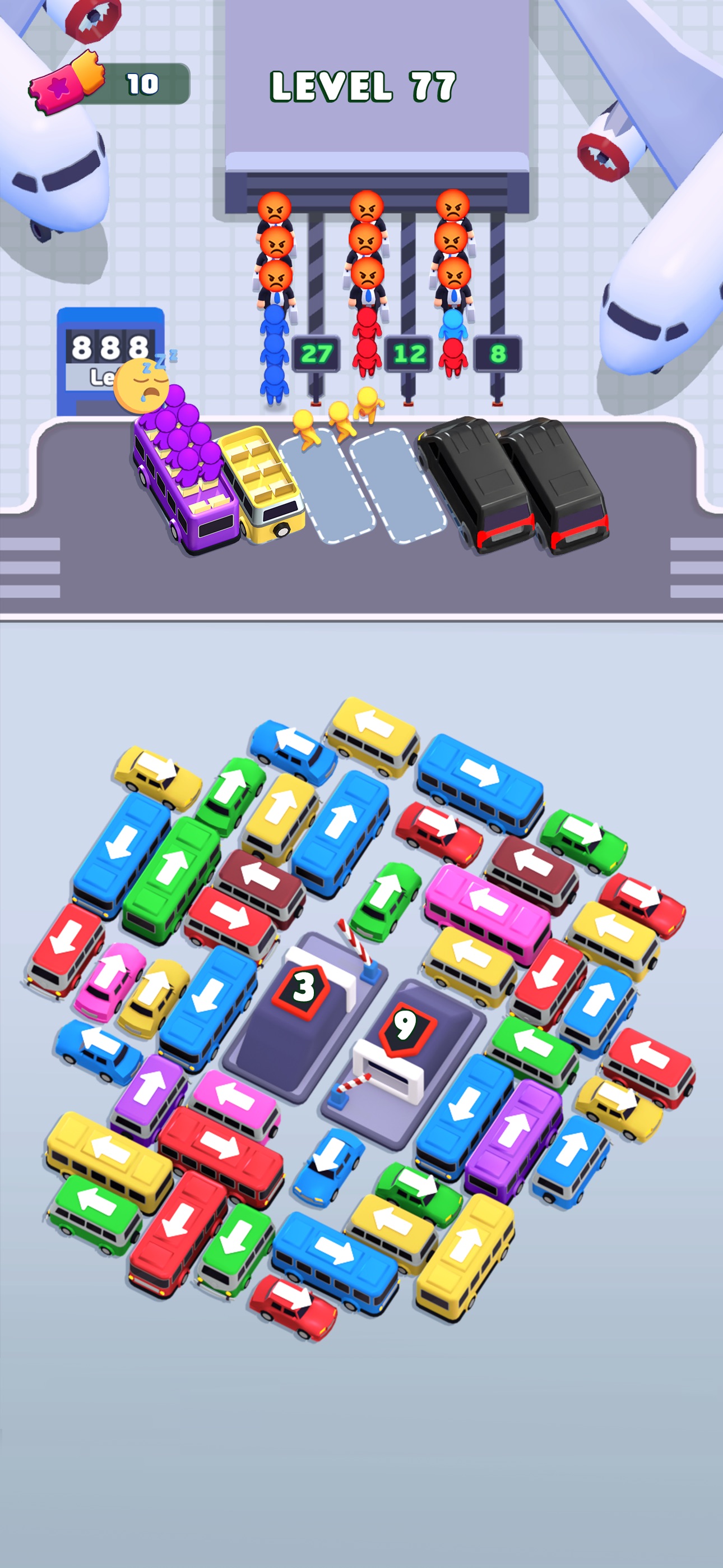 Screenshot 3 of Bus Escape: Traffic Jam