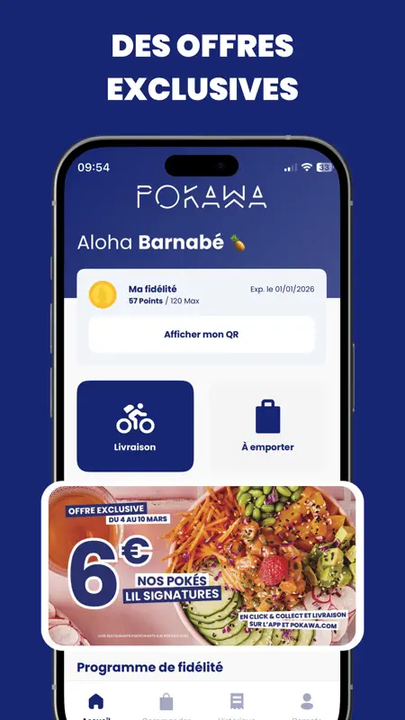 Pokawa – Poké bowl delivery screenshot 3 of 7