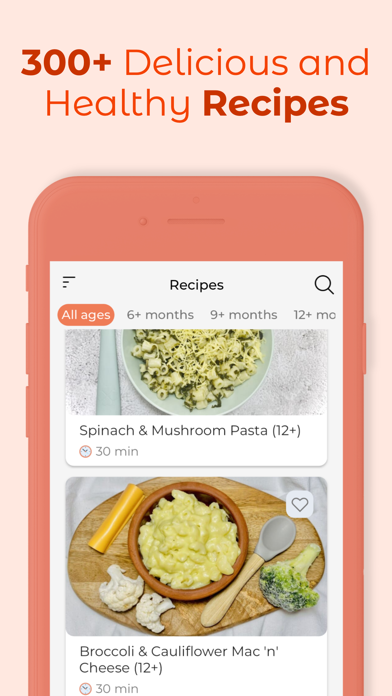 Starting Solids & Baby Foods Screenshot