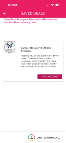 The Local Hub screenshot