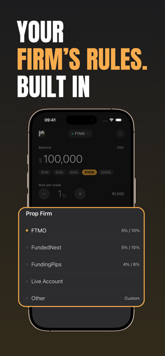 PropSize: Lot Size Calculator Screenshot 3 of 8