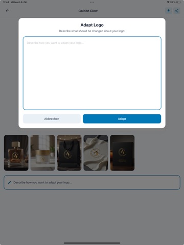 Custom logo maker: AI Logo ipad screenshot 3