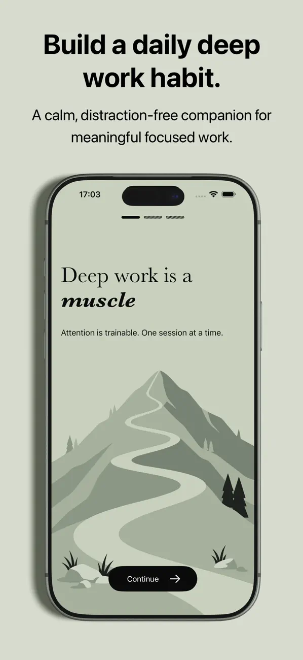 Screenshot #1 pour Daily Deep Work