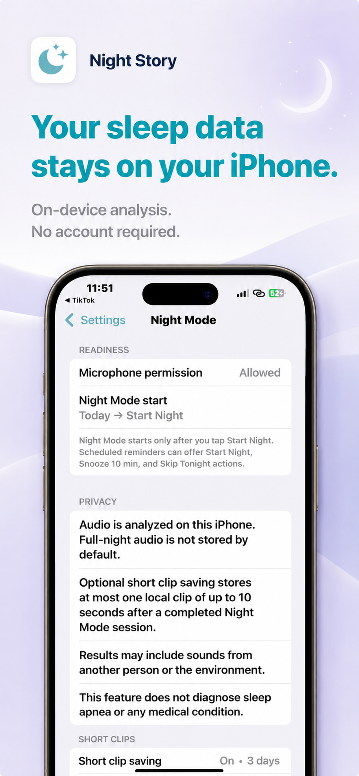 Night Story: Sleep Insights screenshot 6
