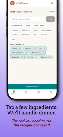 FixDinner screenshot