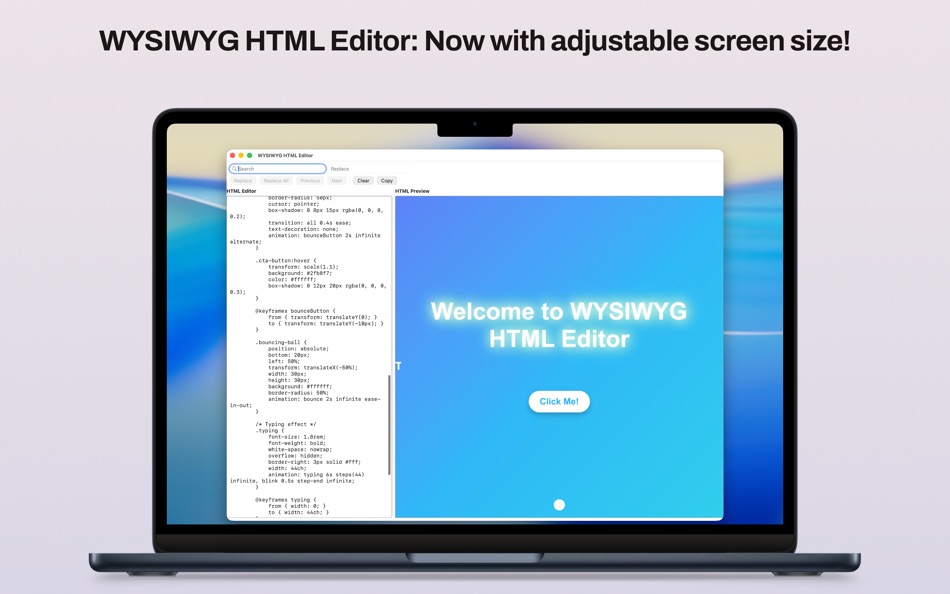 #4. WYSIWYG HTML Editor (macOS) Bởi: Wicher B Donga