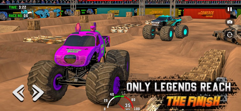 Monster Truck: Drag Race Clash screenshot 2