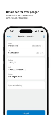 SEB iPhone screenshot 5