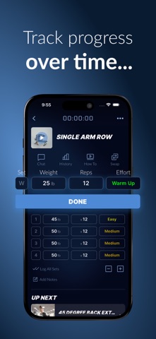 Gym Bot Workout Planner screenshot