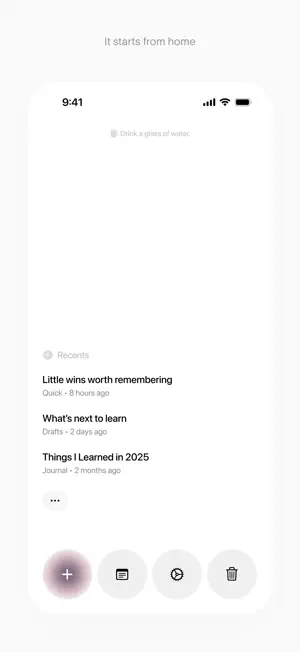 Blanc Note screenshot 2