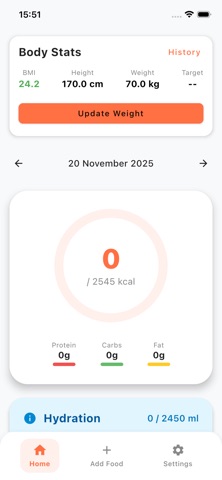 CloudCal: Calorie Counter Screenshot 4 of 9
