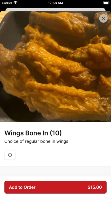 Papa Tino's Pizzeria To Go iPhone screenshot 3 - Food & Drink app