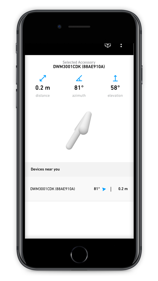 #2. UWB Interaction (iOS) 由: ShenZhen Lenze Technology Co,.Ltd.