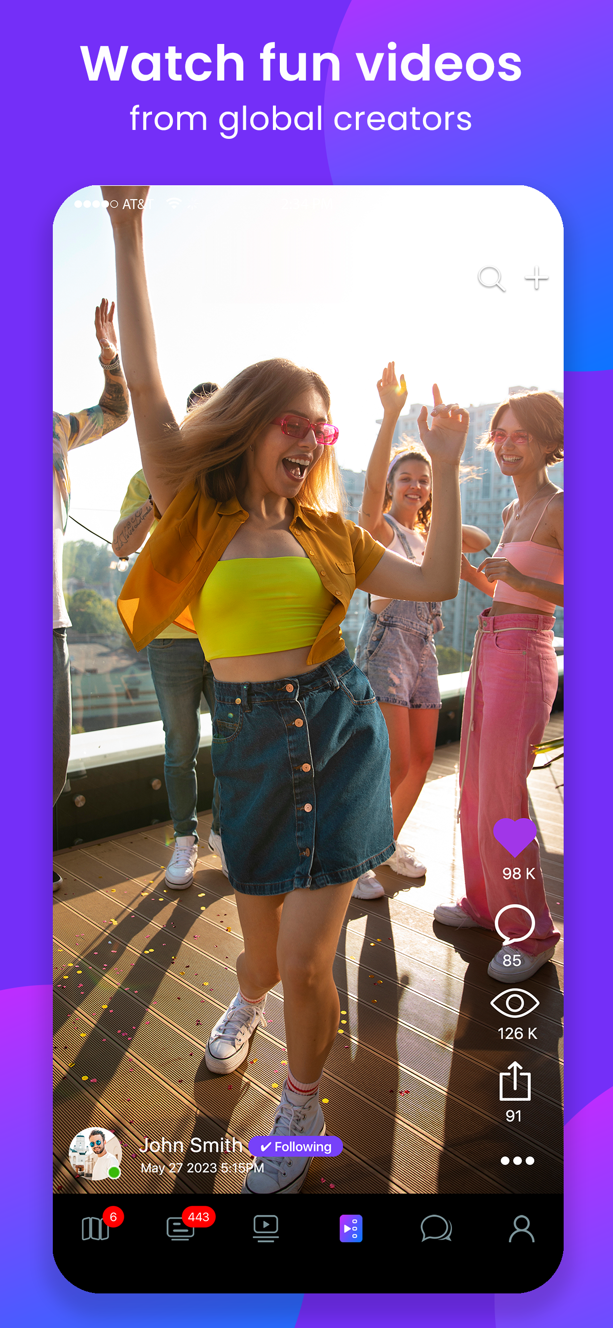 Netbinc: Social, Videos, Chat