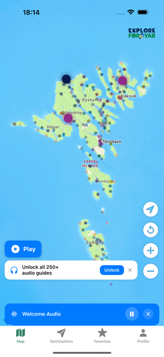 Explore Føroyar Screenshot 1 of 10
