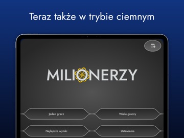 Milionerzy iPad screenshot