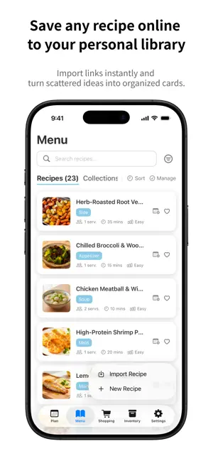 Cookdex: Recipe Keeper screenshot 1