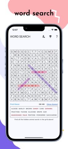 Word search: infinity puzzle Screenshot 1 of 4