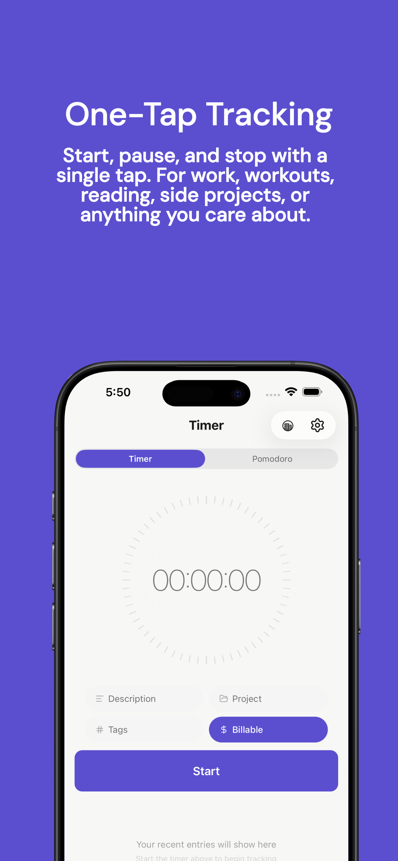 Pomlo - Project & Goal Tracker