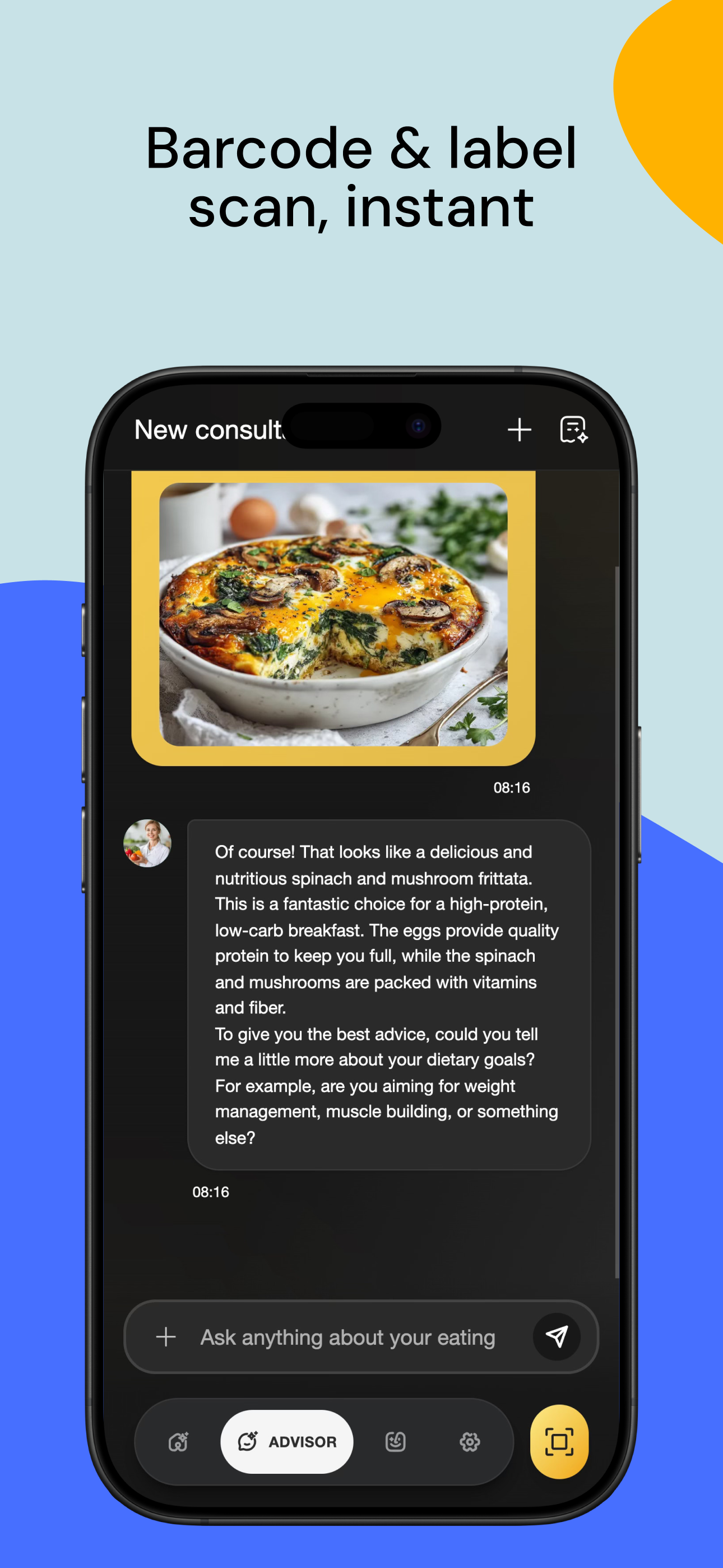 Eatibo: AI Food Scan & Record