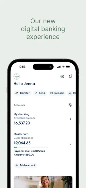 Bayou Community FCU Mobile screenshot 1