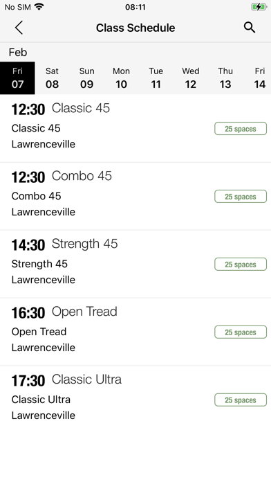 Studio 39 Fitness iPhone screenshot 3 - Health & Fitness app