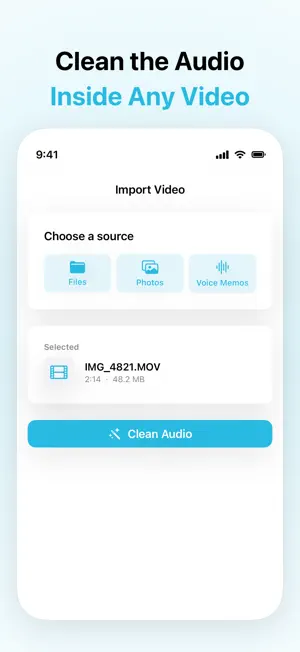 Voice Isolation: Denoise screenshot 2