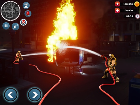 Firefighter Simulation 3D Game iPad screenshot 6 - Games app